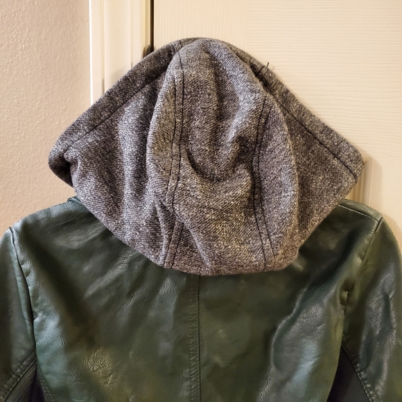 Cool Hunter Green Cavalini Moto Jacket - Picture 7 of 10